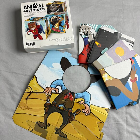 Animal Adventures Pet Photobooth โ Fun Photo Cube for Cats & Small Dogs - Picture 4 of 8